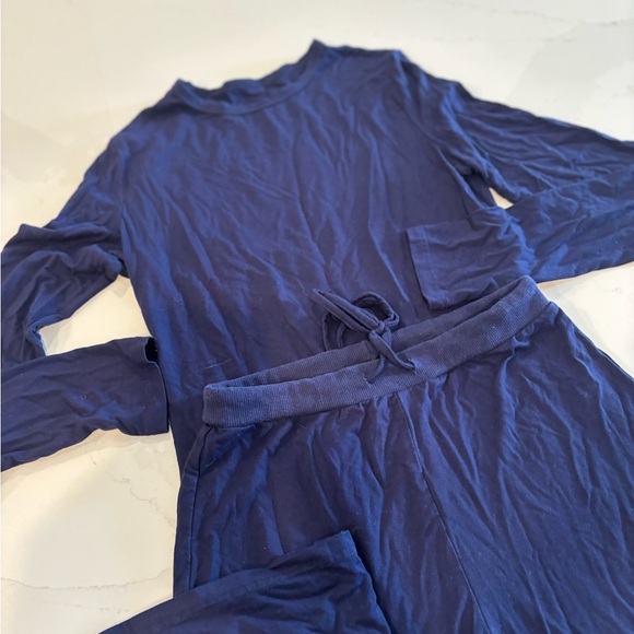 Blue Long Sleeve Lounge Set - Picture 1 of 2